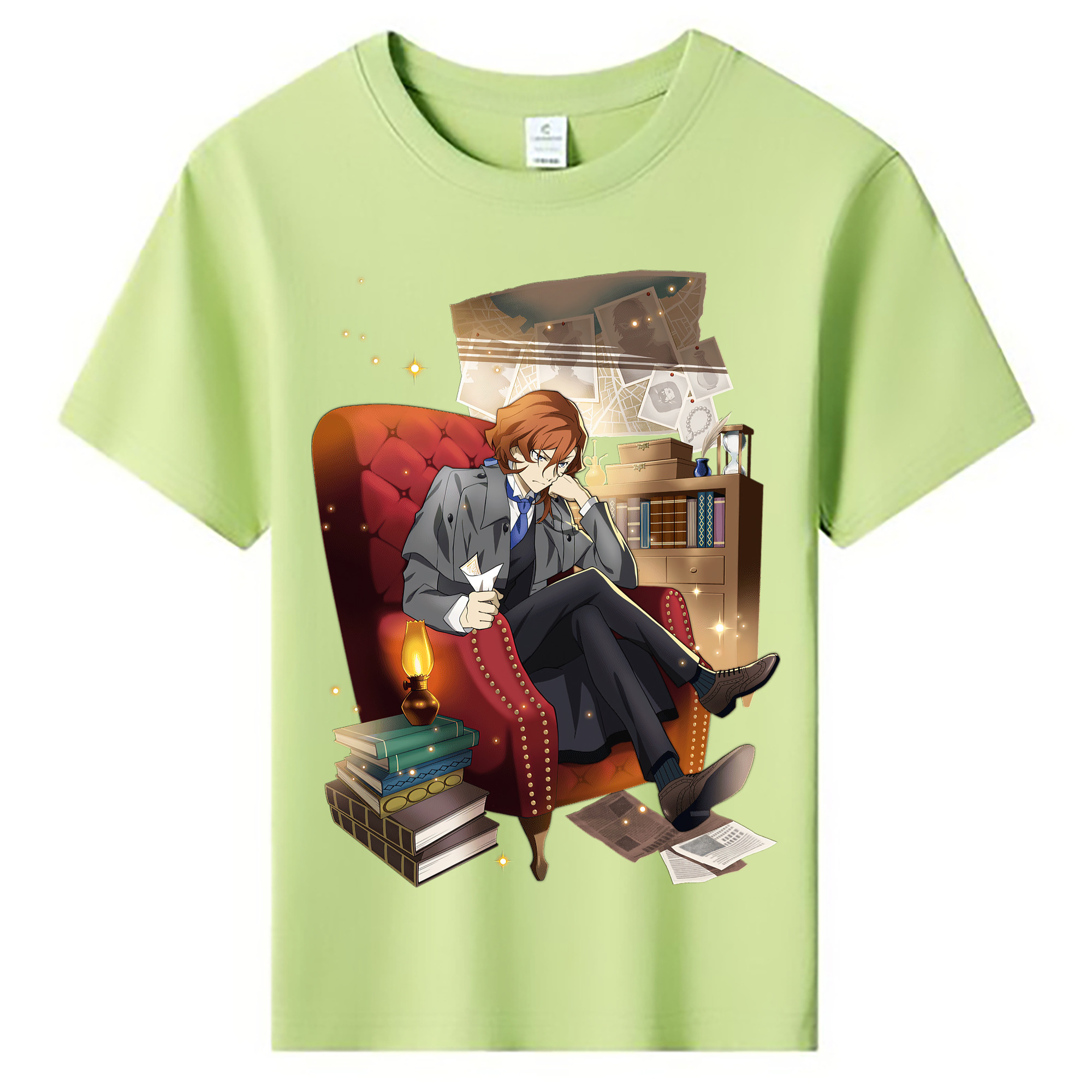 （画像用） 文豪ストレイドッグス Bungo Stray Dogs 綿100％キッズTシャツ（フロントプリント）
